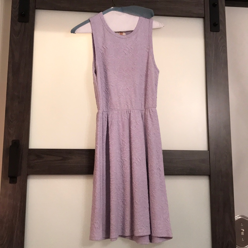 Purple dress